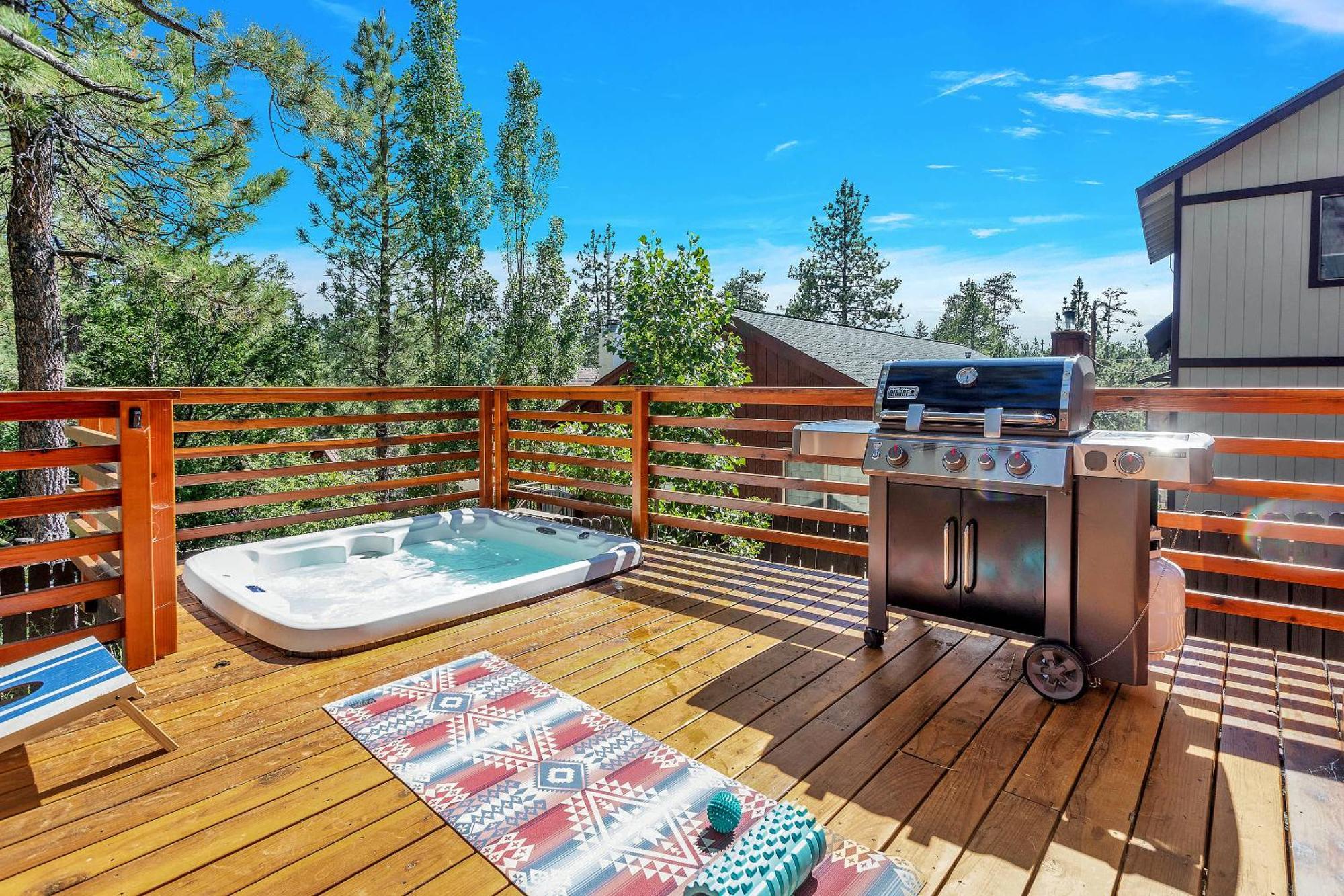 Sled-Ski Lakeside Village Cabin - Spa - Bbq - Firepit - Loft - Games Big Bear Lake Luaran gambar