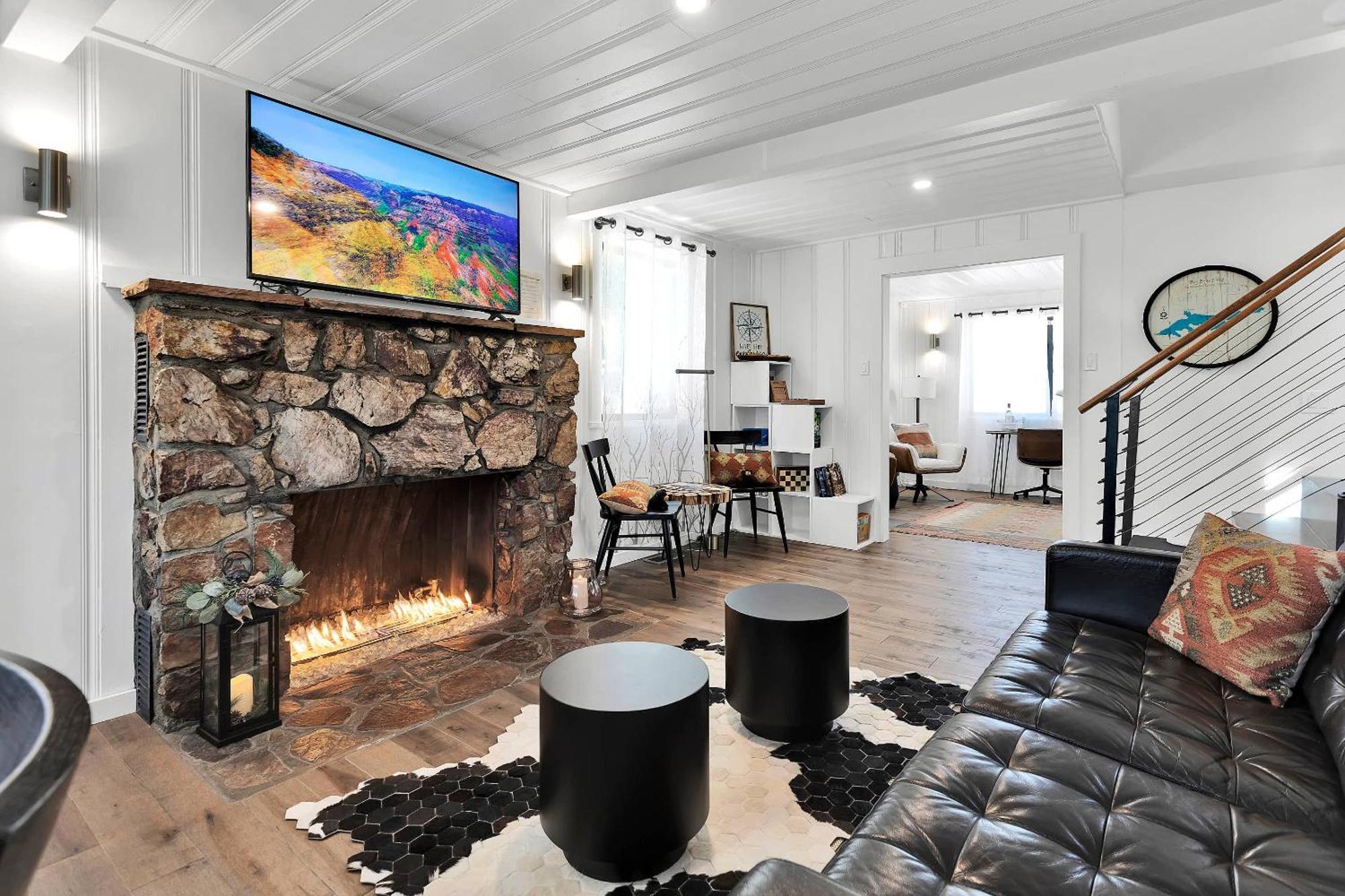 Sled-Ski Lakeside Village Cabin - Spa - Bbq - Firepit - Loft - Games Big Bear Lake Luaran gambar