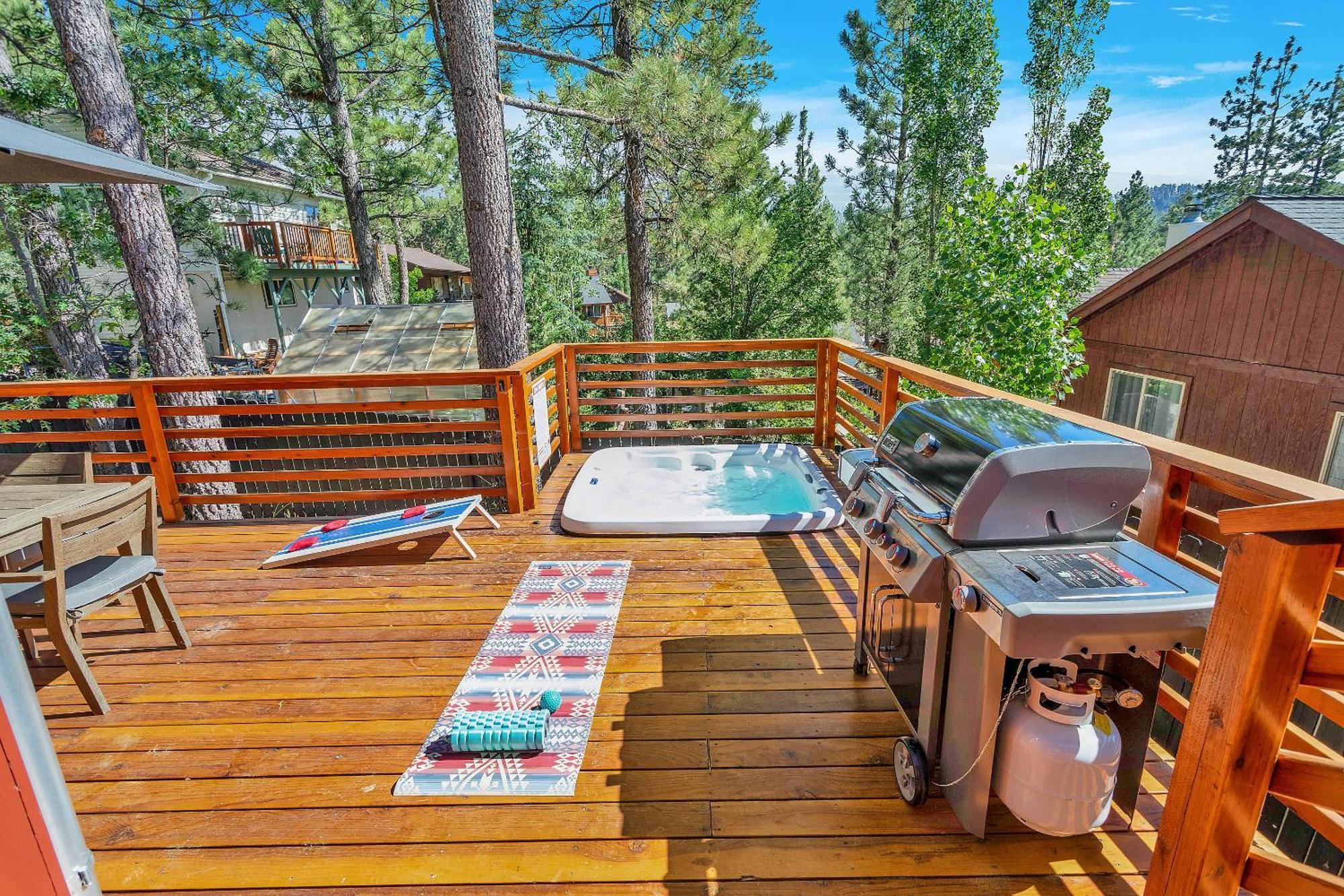 Sled-Ski Lakeside Village Cabin - Spa - Bbq - Firepit - Loft - Games Big Bear Lake Luaran gambar